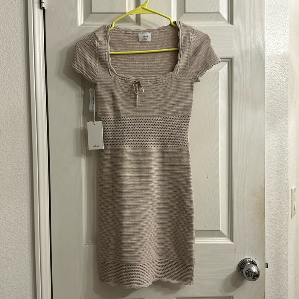 Aritzia wilfred reception dress